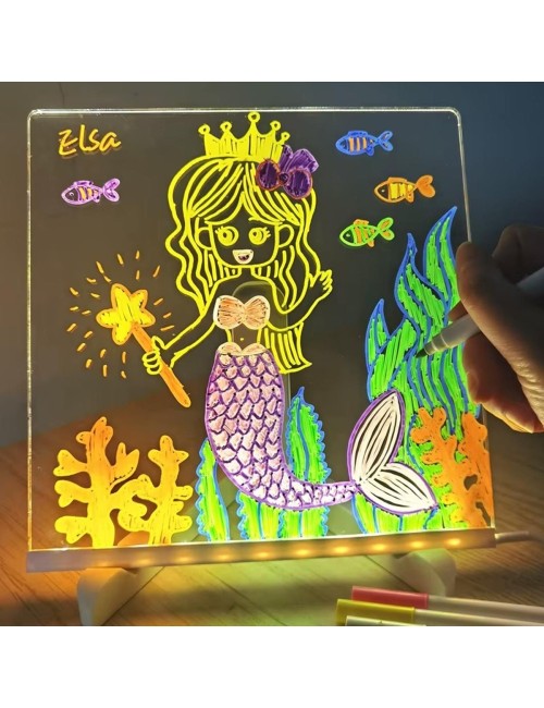 Pizarra Luminosa Acrílica para Dibujos