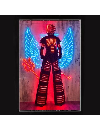 Alquiler Robot LED para Fiestas y Bodas