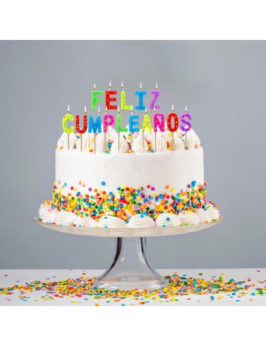 velas feliz cumpleaños puntos
