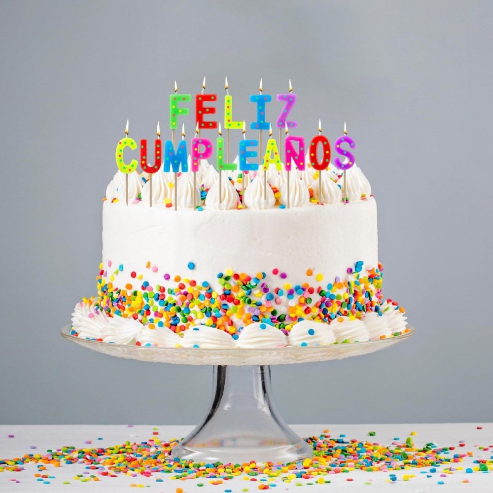 velas feliz cumpleaños puntos