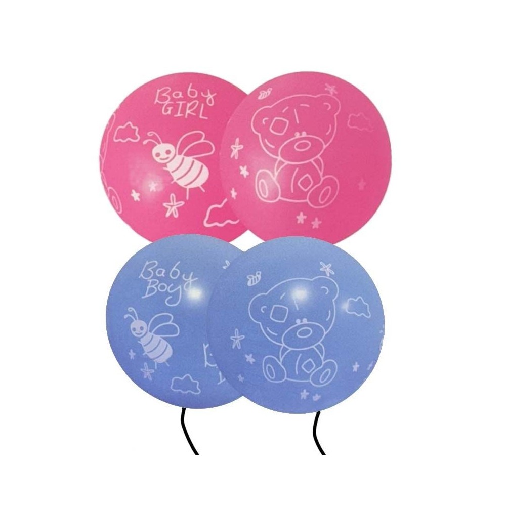 Globos Gender Reveal rosa y azul