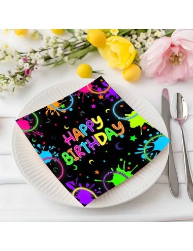 Servilletas para Glow Party