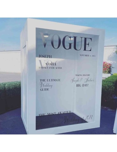 Alquiler Caja Vogue Para Fotos