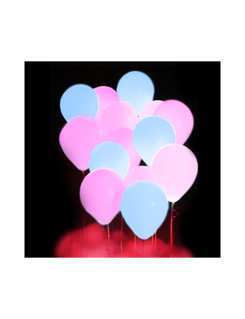 Pack Fiesta del Semáforo con Gafas Fluorescentes Aviador