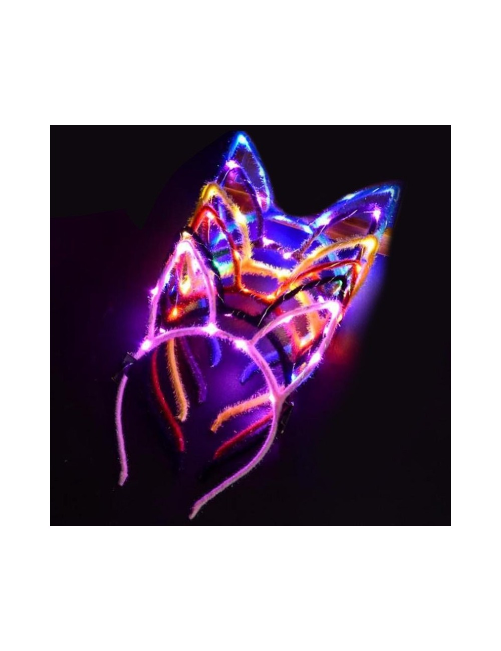 Pulseras luminosas tricolor