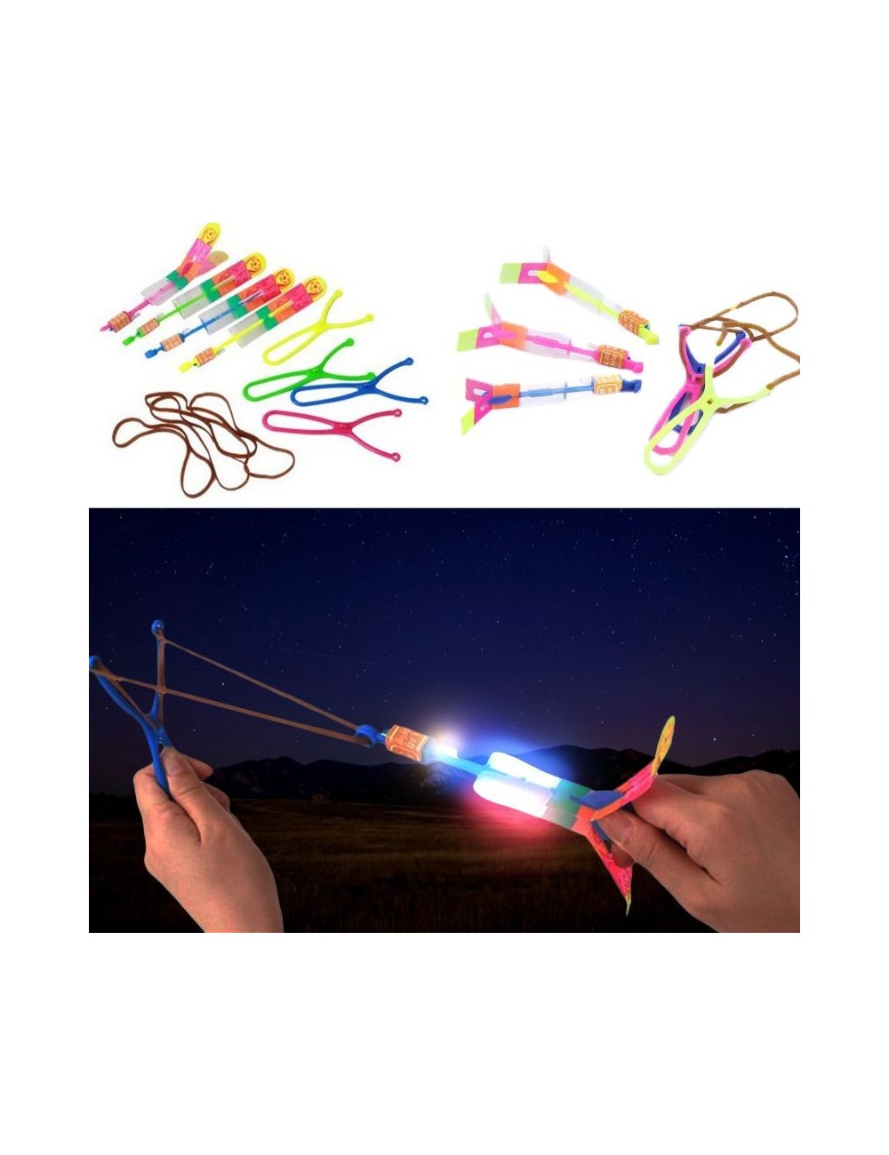 Removedores luminosos bebidas copas