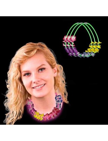 Collar Hawaiano Luminoso