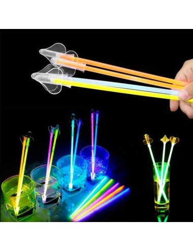 Removedores luminosos bebidas copas