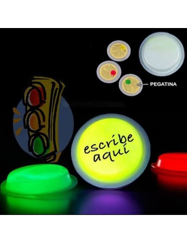 Pines pin círculos luminosos badge