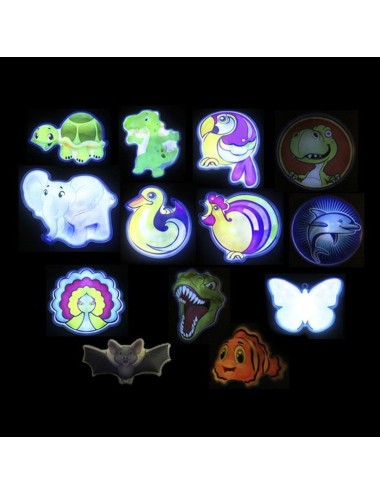 Pegatinas Luminosas variadas animales