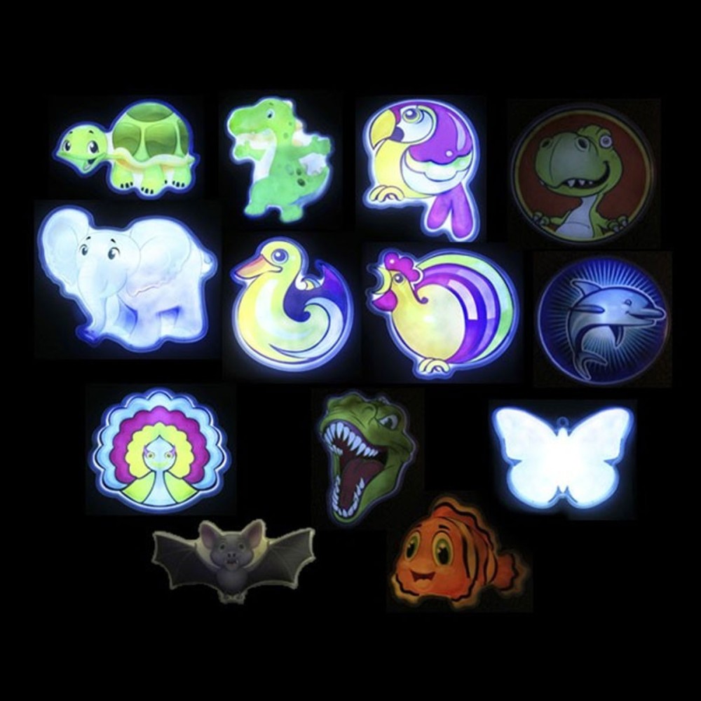 Pegatinas Luminosas variadas animales