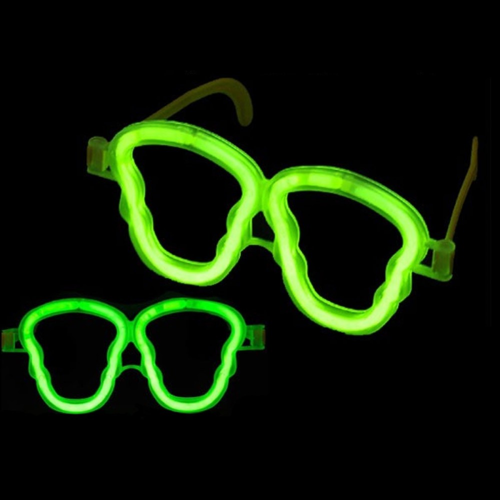 Gafas fluorescentes calavera