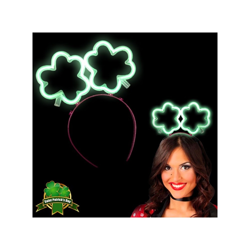 Diadema Luminosa Trébol