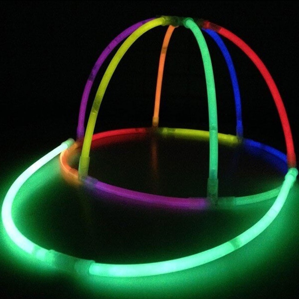 Gorras luminosas fluorescentes