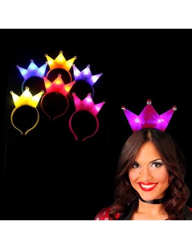 Diadema Luminosa LED Corona Princesa