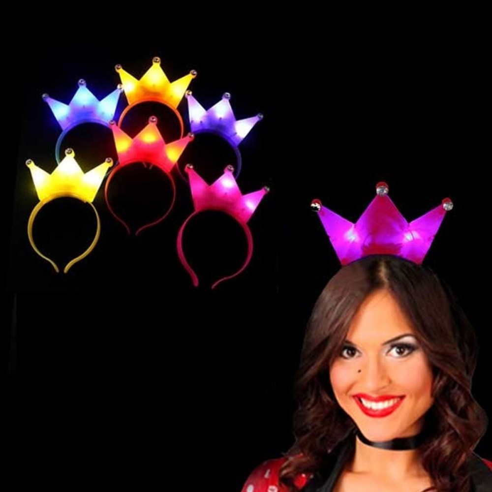 Diadema Luminosa LED Corona Princesa