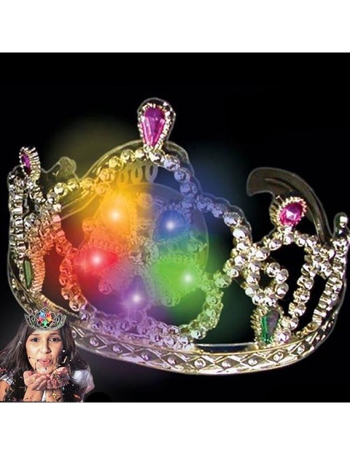 Corona luminosa con luz LED